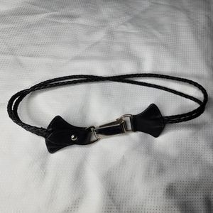 UNIQUE  Leather Brave belt. End to end 32"